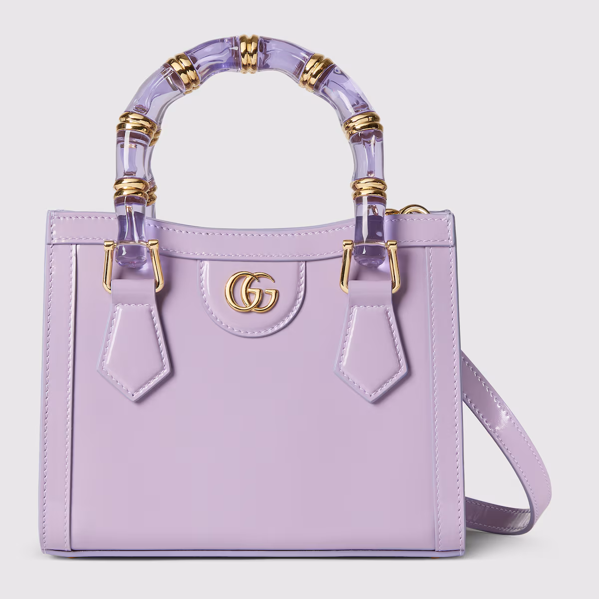 Cabas Gucci Diana petit format violet